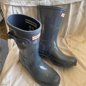 Hunter Gray Rain Boots